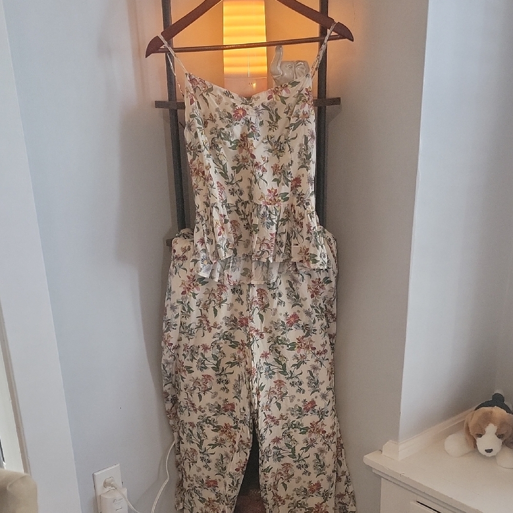 Floral Jumpsuit